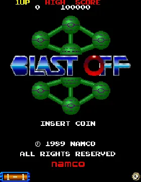 Blast Off (Japan) screen shot title